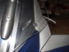 B4320 ST1300 Maintenance upper fairing deflector reinstalled flush mount rivet.JPG