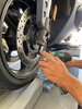 Larry Burris cleans brake rotor spools.jpg