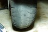 DSC_7710 Michelin Pilot Road rear tire wear at 9600 miles use 8.25.08 web.jpg
