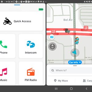 Cardo Connect & Waze