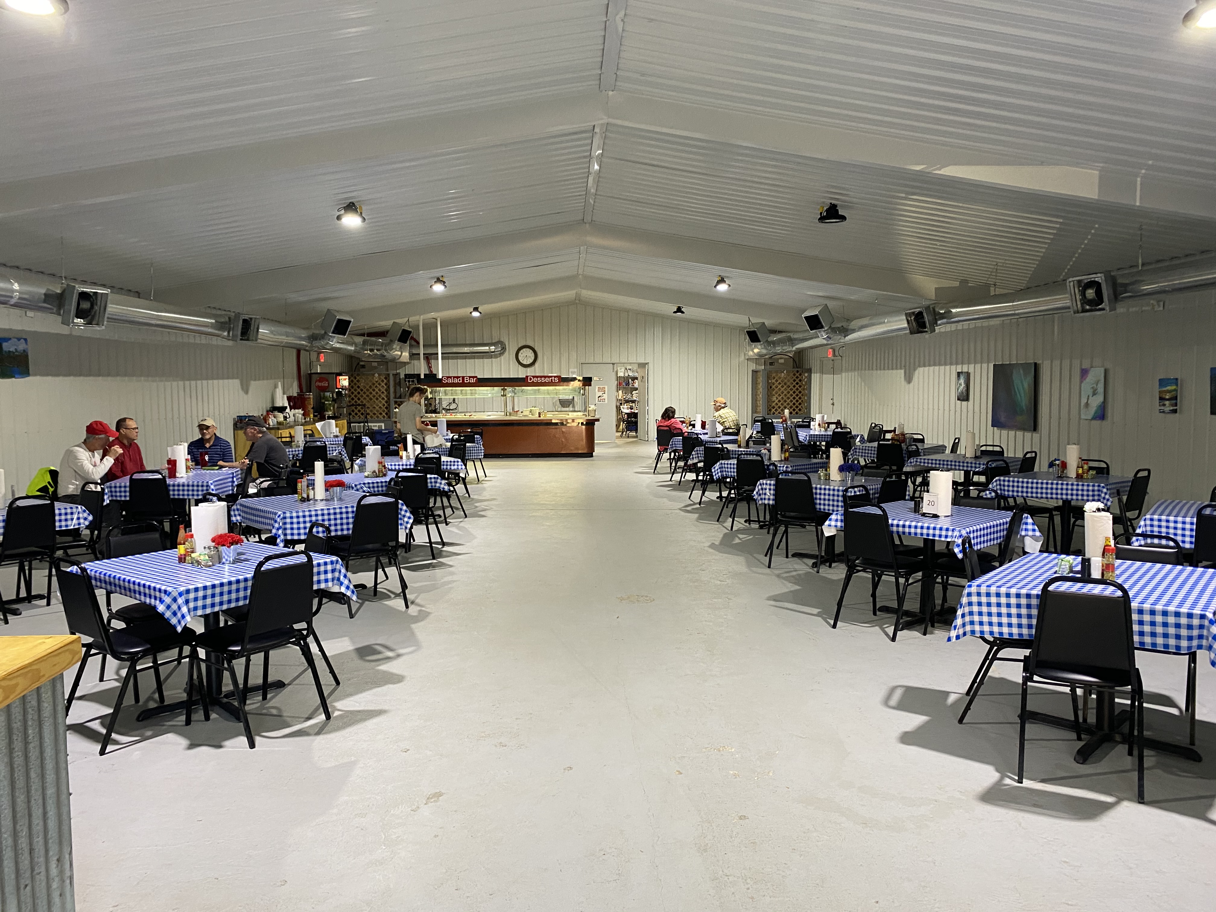 Inside dining